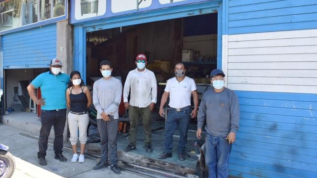 Goremad apoya a familia dedicada a la venta de productos de acero inoxidable en Puerto Maldonado