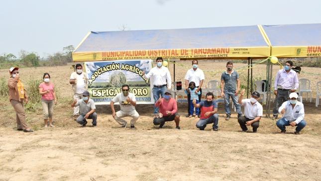 Goremad entregará tractor y rastra a productores arroceros de Tahuamanu-San Lorenzo