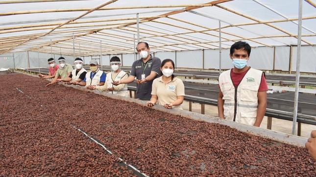Goremad invierte más de un millón de soles para mejorar competitividad de cacaoteros
