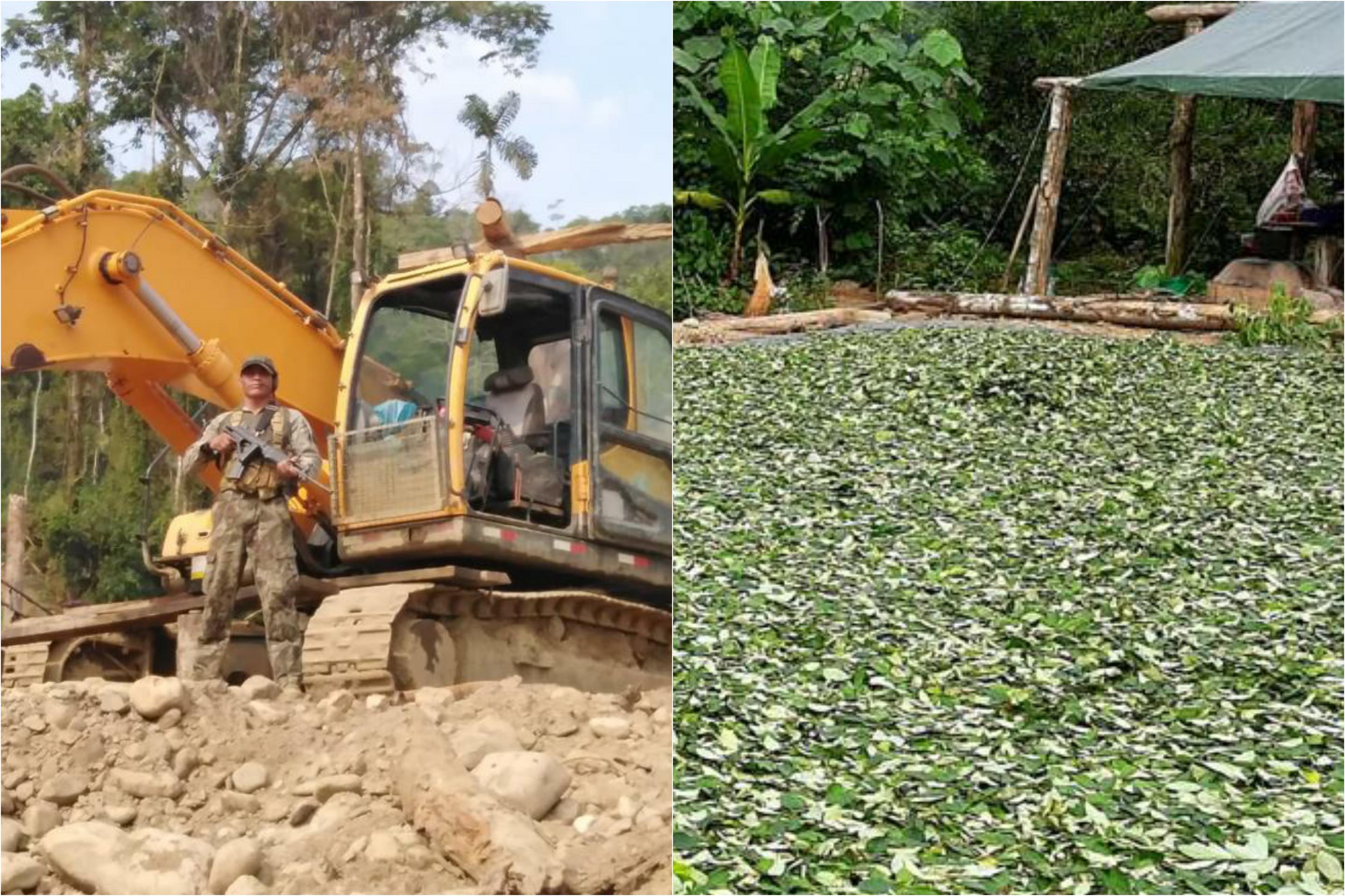 Realizan megaoperativo contra la minería ilegal y el narcotráfico en Parque Nacional Bahuaja Sonene