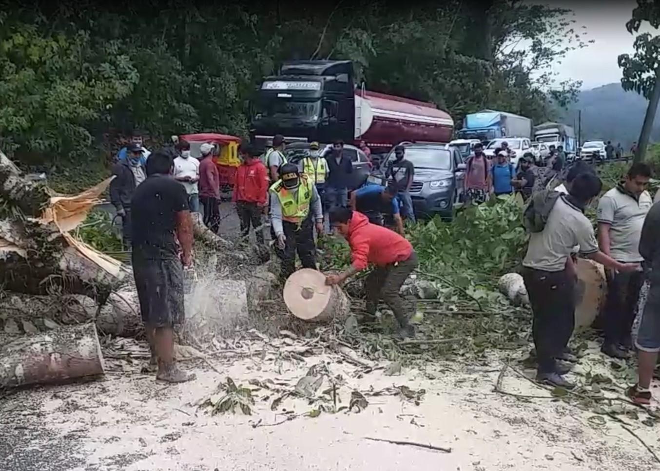 Madre de Dios: COER desmiente que se hayan registrado fuertes vientos en la localidad de Mazuko