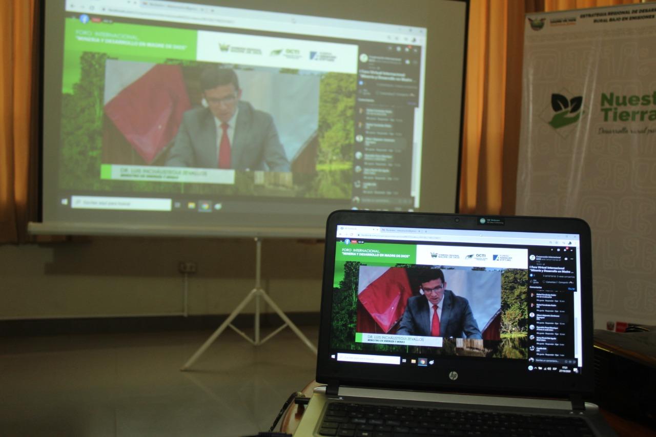 Foro Internacional reunió a expertos para analizar la minería y el desarrollo sostenible en Madre de Dios