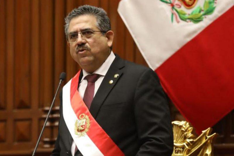 Organizaciones de Derechos Humanos denuncian penalmente a Manuel Merino