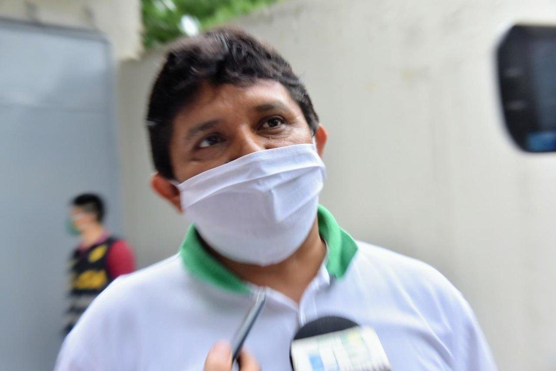 Alcalde de Tambopata ha prometido la adquisición de más máquinas compactadores. Foto: Paolo Peña.