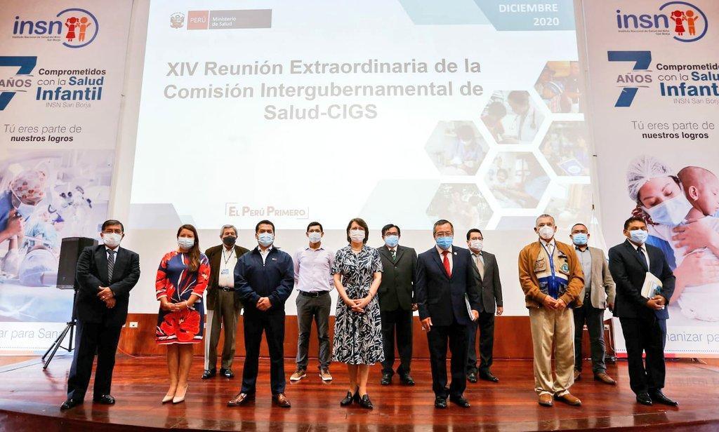 La cita contó con la participación de los gobernadores y directores regionales de salud de San Martín, Amazonas, Loreto, Ucayali y Madre de Dios.