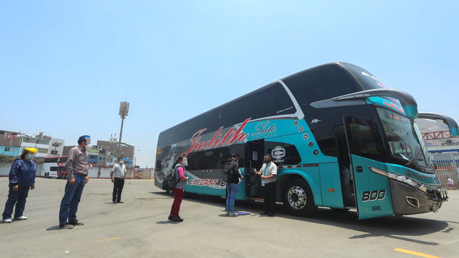 Conozca cuáles son los terminales terrestres autorizados por el MTC