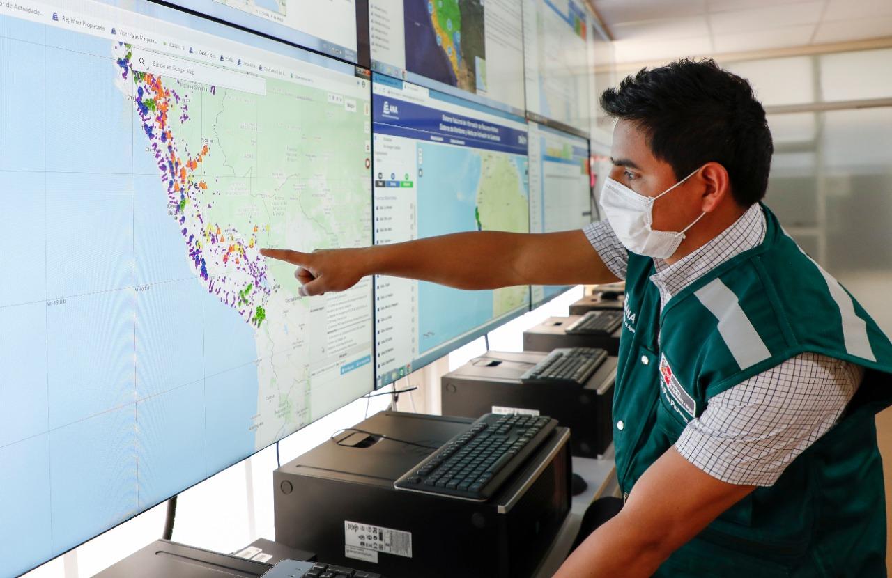 MIDAGRI cuenta con un sistema de alerta y monitoreo por activación de quebradas