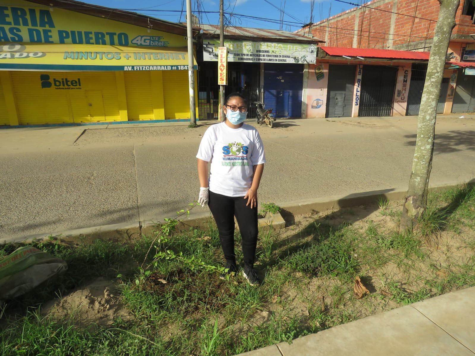 Britney, la talento reconocida como promotora ambiental de Madre de Dios