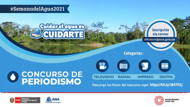 Lanzan concurso de periodismo “Cuidar el Agua es cuidarte”
