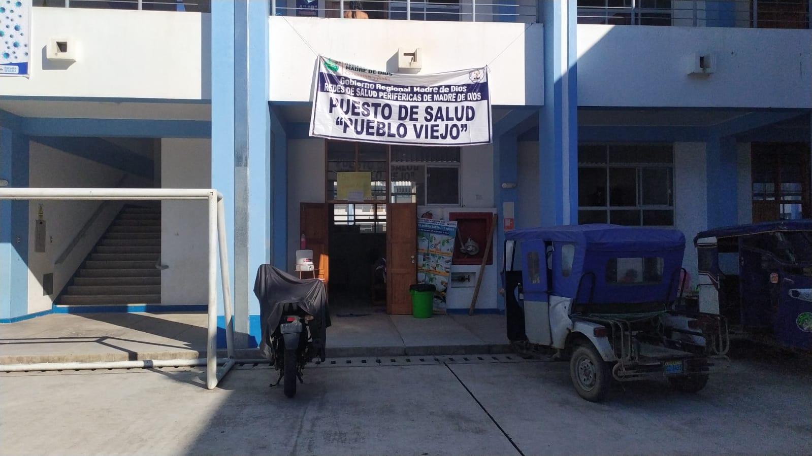 Pueblo Viejo: Alertan de condiciones precarias en puesto de salud instalado al interior de colegio