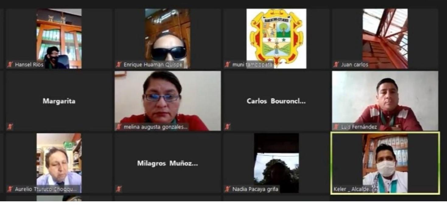Consejo regional niega solicitud del alcalde de Tambopata ante pedido de suspensión en su contra