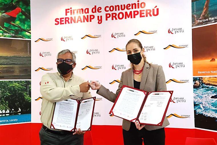 Firman convenio para trabajar por la promoción del turismo sostenible en las áreas naturales protegidas