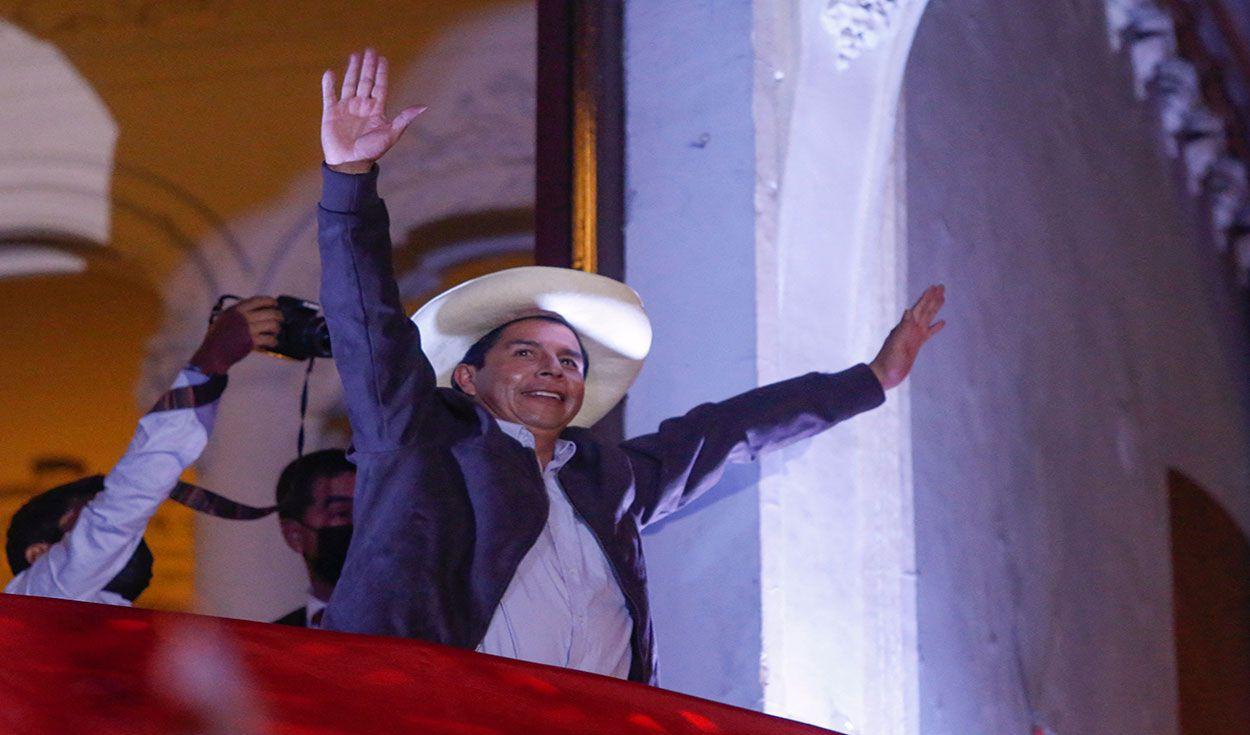 Pedro Castillo es el ganador de las elecciones. Solo falta proclamación final del JNE. Foto: AFP