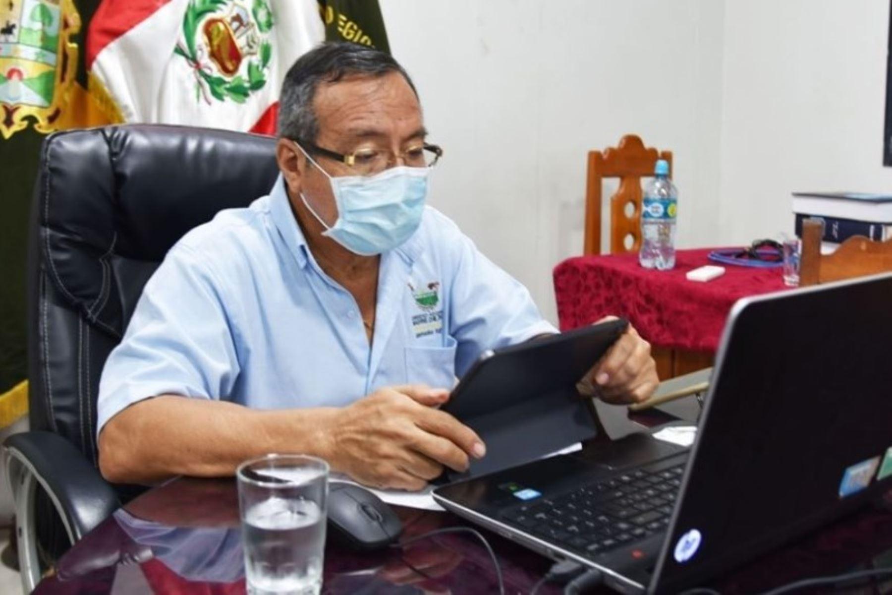 Madre de Dios: Gobernador propone acelerar acciones ante eventual tercera ola COVID-19