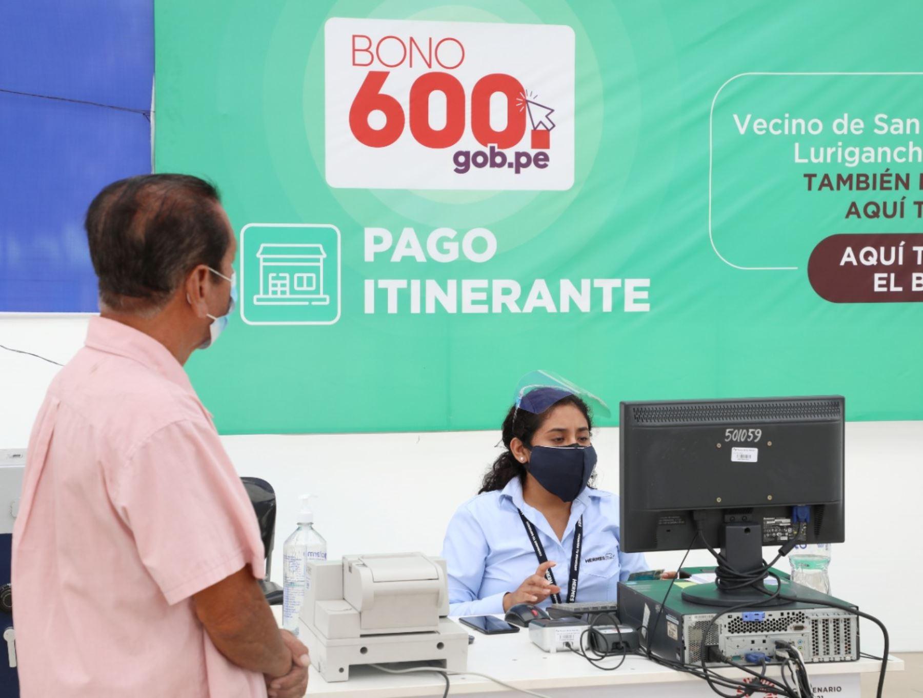 Bono 600: hasta el 30 de setiembre del 2021 se podrá cobrar subsidio