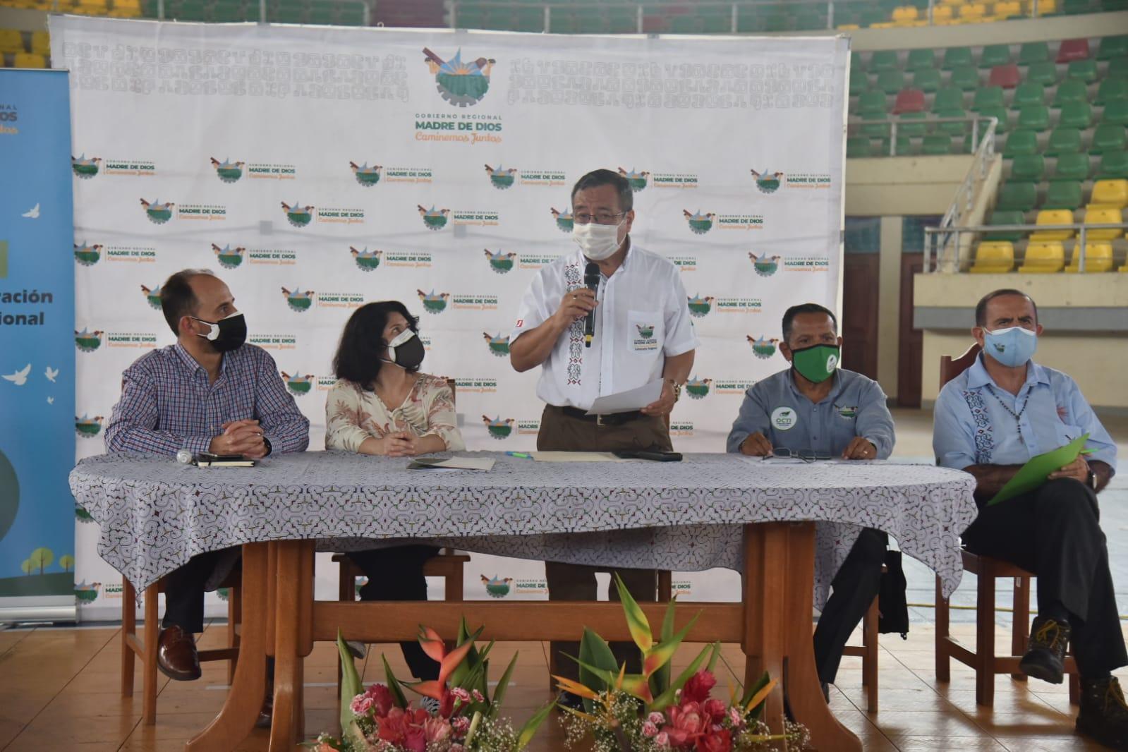 Foto: Gobierno regional de Madre de Dios