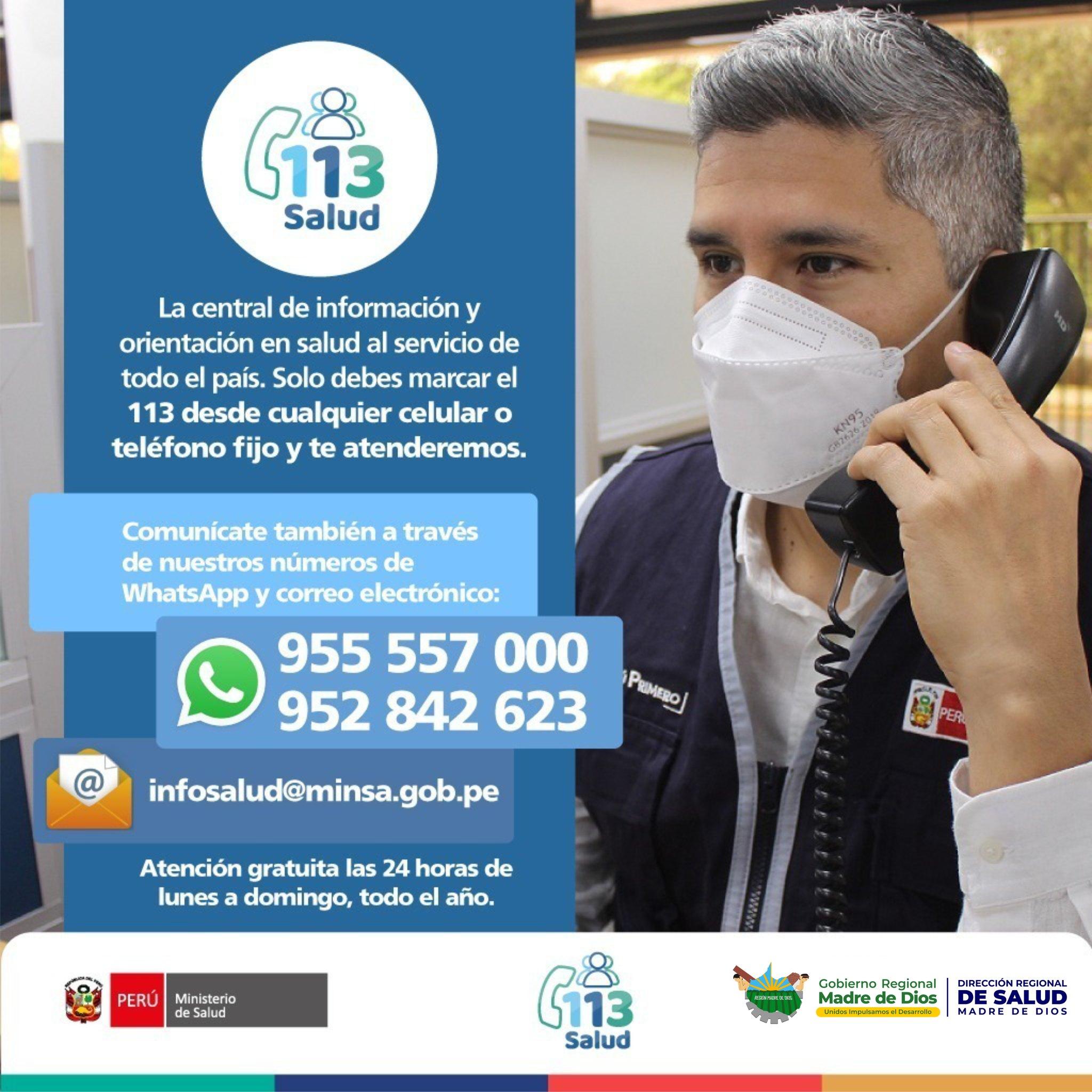 Foto: Dirección Regional de Salud MDD