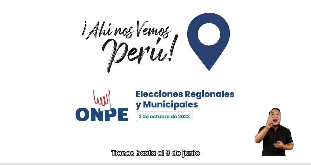 Foto: ONPE