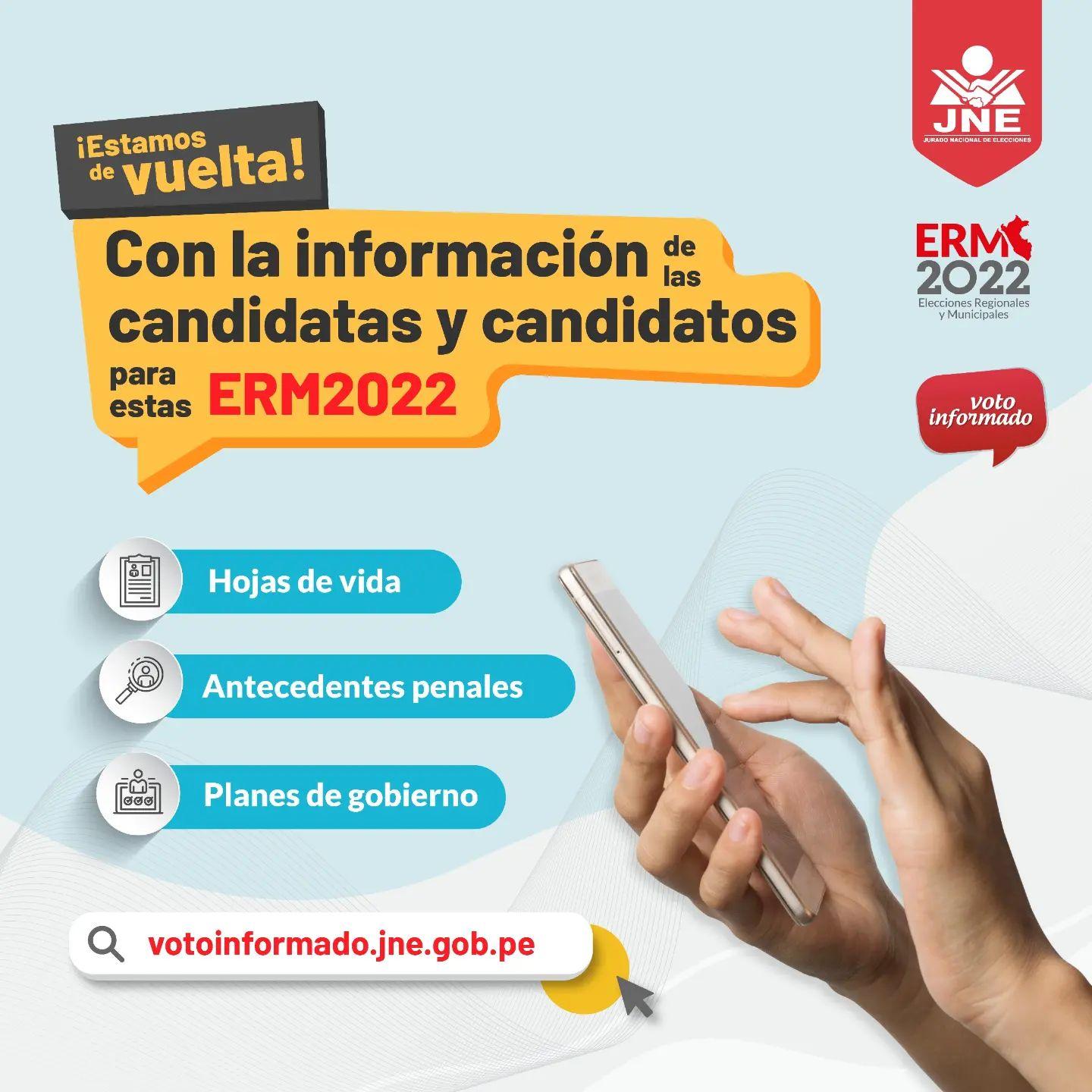 Foto: Jurado Nacional de Elecciones