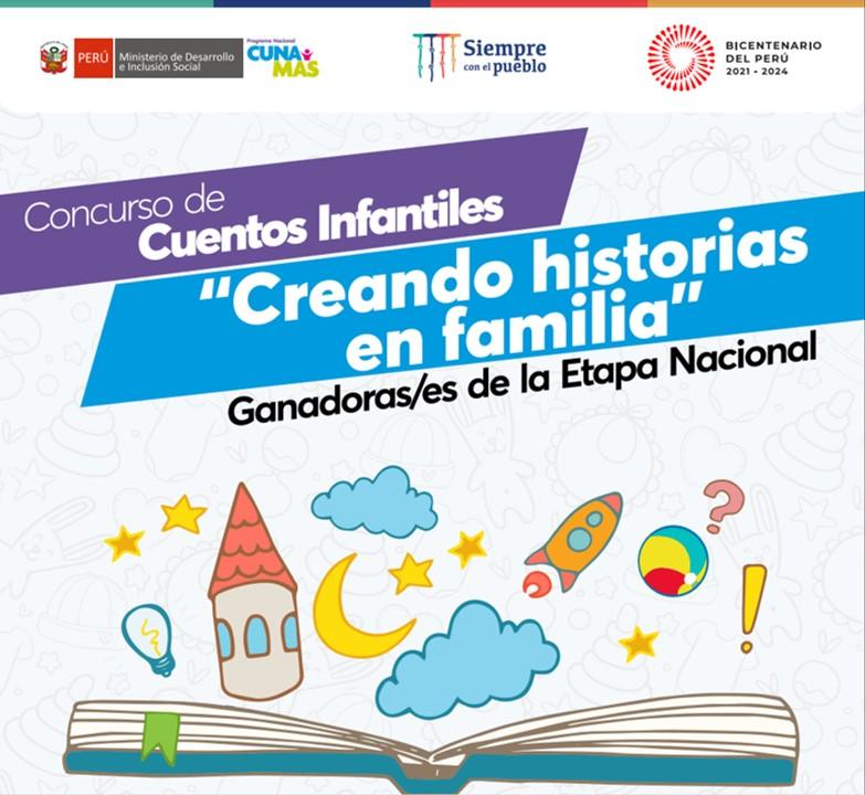 Cuna Más presenta a los ganadores de sus concursos de cuentos y canciones infantiles