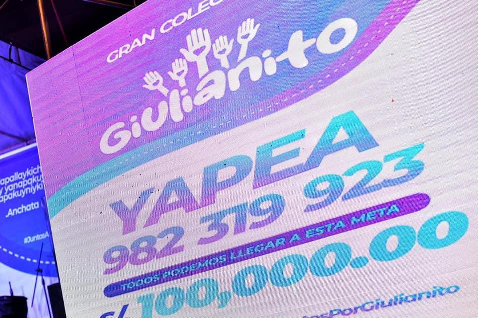 Ciudadanos recaudan más de S/160 000 para niño que padece distonía generalizada