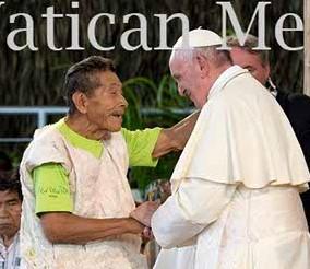 Mateo Viaeja Eteje y su recordado encuentro con el papa Francisco