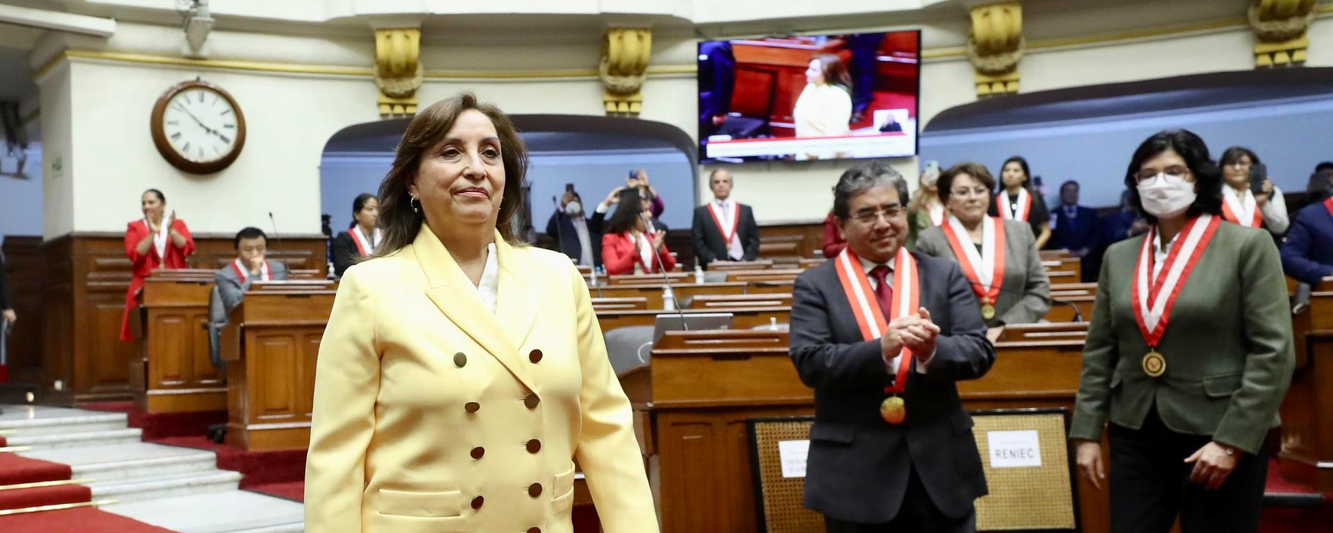 Dina Boluarte. Foto: Difusión
