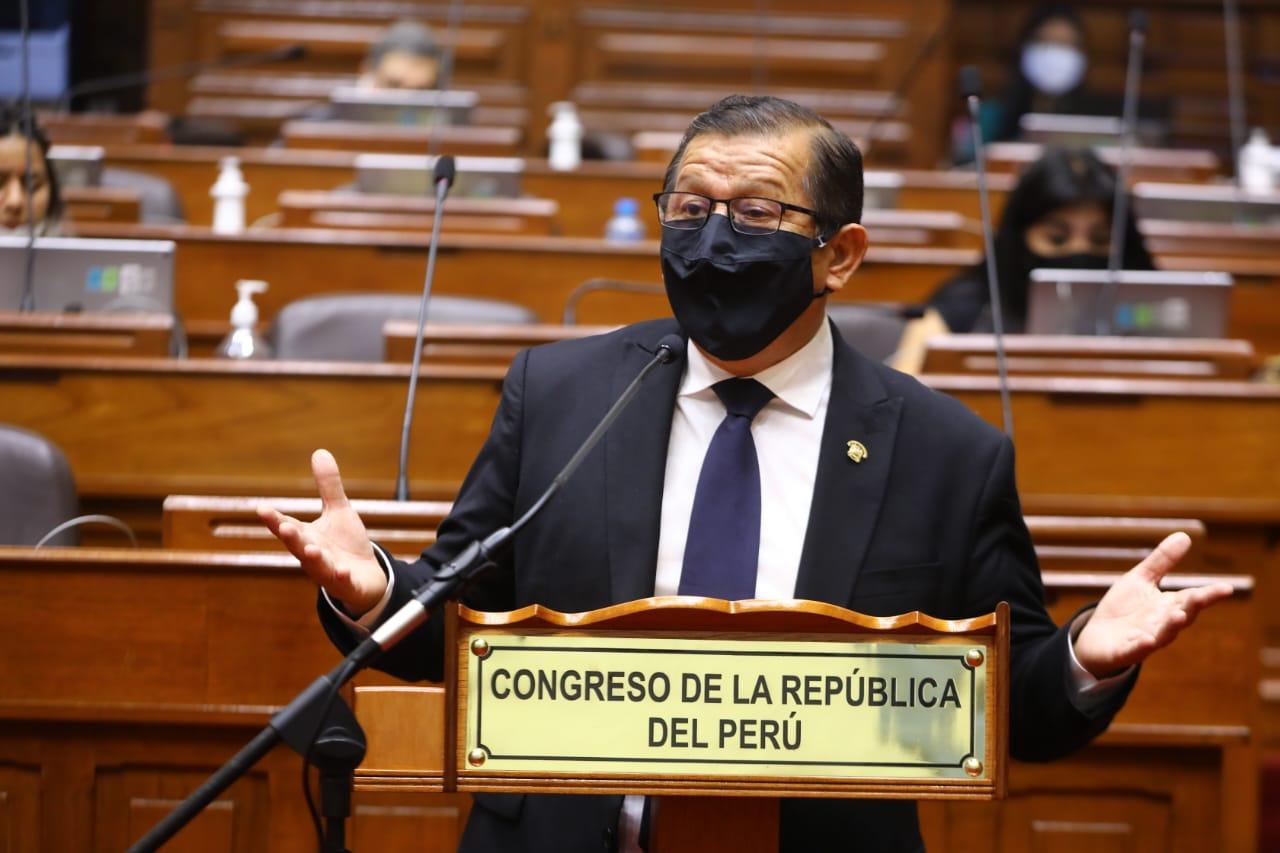 Eduardo Salhuana Cavides. Foto: Congreso de la República