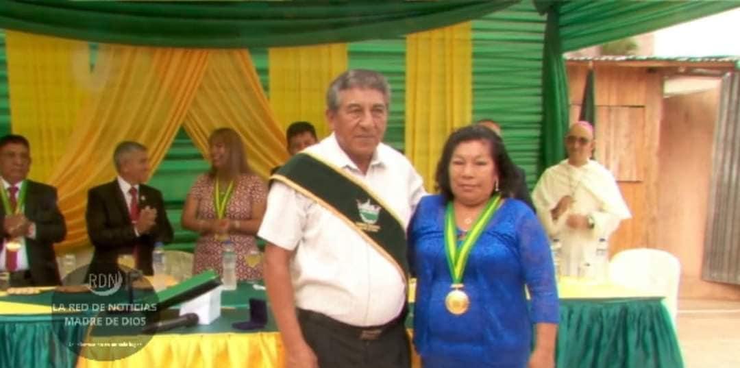 Luis Otsuka y Vilma Payaba
