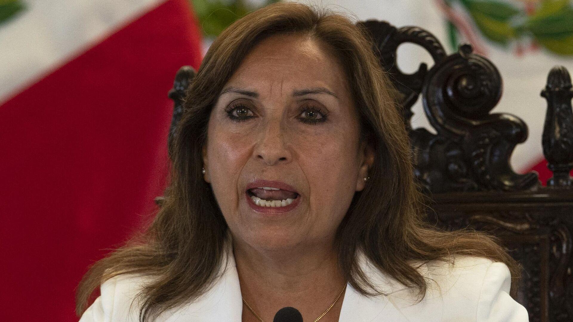 Dina Boluarte. Foto: Presidencia