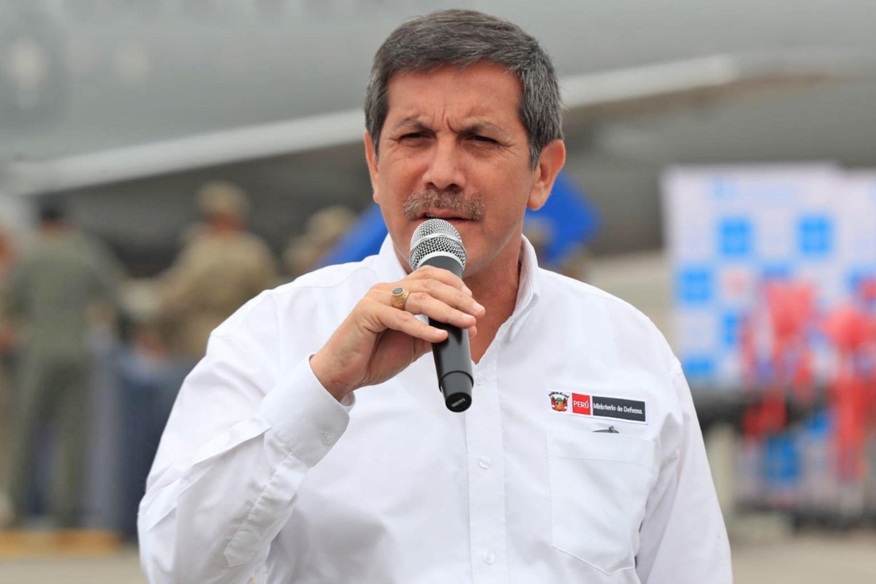 Ministro de Defensa, Jorge Chávez
