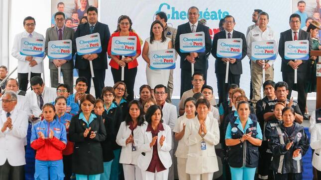 standard_Chequéate Perú_ Minsa prevé atender a 1 millón de personas durante la primera semana de lanzamiento