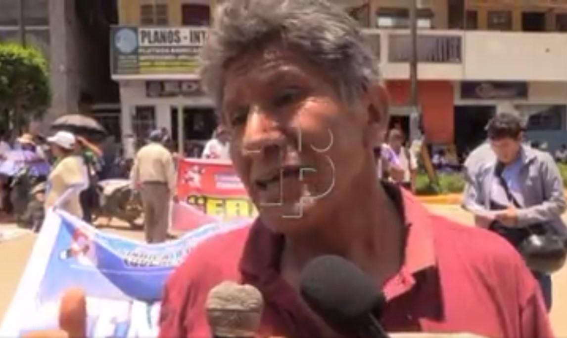 Eloy Condori. Imagen: Flash Madre de Dios